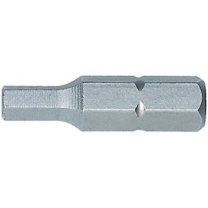Sechskant-Bit WIHA, SW 6 mm, Antrieb 1/4 Zoll, C 6,3, L 25 mm Sechskant-Bit WIHA, SW 6 mm, Antrieb 1/4 Zoll, C 6,3, L 25 mm