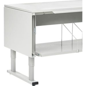 Seitliche Schutzbleche für Treston QuatreX 750 mm, ESD-leitfähig, B 62 x T 748 x H 504 mm, lichtgrau RAL 7035, 2 Stück