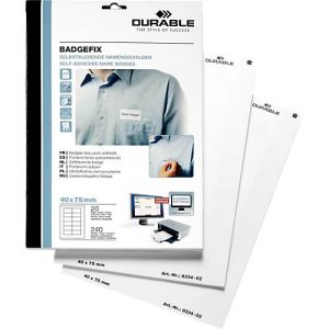 Selbstklebende Namensschilder, 30×60 mm, 540 Stück Selbstklebende Namensschilder, 30×60 mm, 540 Stück