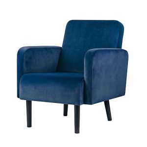 Sessel easyChair® by Paperflow LISBOA, Samtbezug blau, Fußgestell schwarz, B 710 x T 815 x H 830 mm Sessel easyChair® by Paperflow LISBOA, Samtbezug blau, Fußgestell schwarz, B 710 x T 815 x H 830 mm