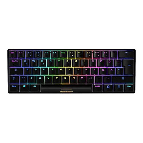 Sharkoon SKILLER SGK50 S4 - Tastatur - Hintergrundbeleuchtung - USB-C - QWERTZ - Deutsch
