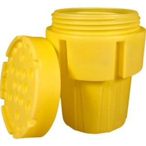 Sicherheitsfass, mit UN-Zulassung 1H2/X345/S + AA10183, mit Schraubdeckelverschluss, für 360 l, ineinander stapelbar, HDPE, gelb Sicherheitsfass, mit UN-Zulassung 1H2/X345/S + AA10183, mit Schraubdeckelverschluss, für 360 l, ineinander stapelbar, HDPE, gelb