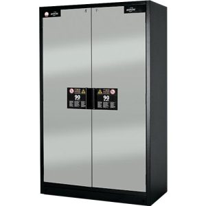Sicherheitsschrank Typ 90 Asecos Q-CLASSIC-90, B 1200 mm, 6 Auszüge, lichtgrau Sicherheitsschrank Typ 90 Asecos Q-CLASSIC-90, B 1200 mm, 6 Auszüge, lichtgrau