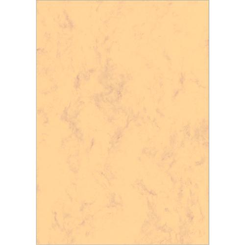 Sigel Mamor-Papier, DIN A4, 200 g/m², 50 Blatt, FSC Mix Credit, sandbraun