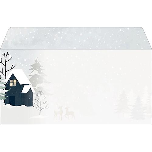 Sigel Umschläge 'Cozy Christmas', DIN lang, 90 g/m², 25 Stück