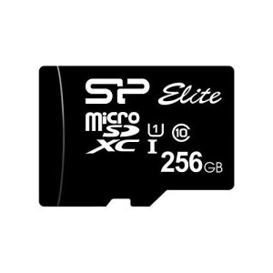 SILICON POWER Elite – Flash-Speicherkarte – 256 GB – microSDXC UHS-I