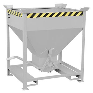 Silobehälter Typ SG 375, Einfahrtaschen, Inhalt 375 Liter, verzinkt Silobehälter Typ SG 375, Einfahrtaschen, Inhalt 375 Liter, verzinkt