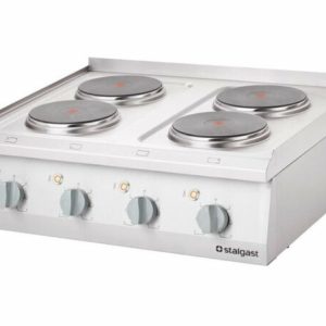 STALGAST Elektro-Kochfeld mit 4 Herdplatten, 400 V, 10.4 kW STALGAST Elektro-Kochfeld mit 4 Herdplatten, 400 V, 10.4 kW