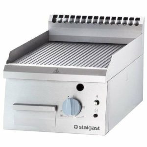 STALGAST Gas-Griddleplatte, gerillt, 400×700 mm, 6,5kW STALGAST Gas-Griddleplatte, gerillt, 400×700 mm, 6,5kW