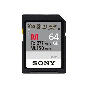 Sony SF-M Series SF-M64 – Flash-Speicherkarte – 64 GB – UHS Class 3 / Class10 – SDXC UHS-II Sony SF-M Series SF-M64 – Flash-Speicherkarte – 64 GB – UHS Class 3 / Class10 – SDXC UHS-II