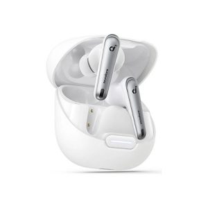 Soundcore Liberty 4 NC – True Wireless-Kopfhörer mit Mikrofon – im Ohr – Bluetooth – aktive Rauschunterdrückung – Klar Weiß Soundcore Liberty 4 NC – True Wireless-Kopfhörer mit Mikrofon – im Ohr – Bluetooth – aktive Rauschunterdrückung – Klar Weiß