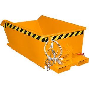 Späne-Behälter Bauer SMGU 270, öl- & wasserdicht verschweißt, 270l, orange Späne-Behälter Bauer SMGU 270, öl- & wasserdicht verschweißt, 270l, orange