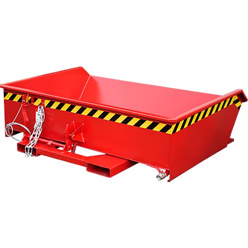 Späne-Behälter Bauer SMGU 610, öl- & wasserdicht verschweißt, 610 l, rot