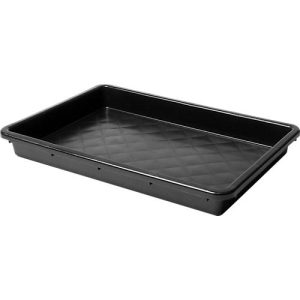 Spezialkasten Ringoplast, für CC-Karre, geschlossen, nest- und stapelbar, L 593 x B 398 x H 60 mm, recycelter Kunststoff, schwarz Spezialkasten Ringoplast, für CC-Karre, geschlossen, nest- und stapelbar, L 593 x B 398 x H 60 mm, recycelter Kunststoff, schwarz