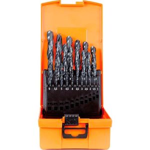 Spiralbohrer-Set Projahn HSS-R DIN 388, 25 kurze Bohrer Typ N ECO, je 1 x Ø 1-13 mm, steigend um 0,5 mm, in Kunststoffkassette Spiralbohrer-Set Projahn HSS-R DIN 388, 25 kurze Bohrer Typ N ECO, je 1 x Ø 1-13 mm, steigend um 0,5 mm, in Kunststoffkassette