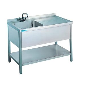 Spültisch, Becken links Spültisch, Becken links