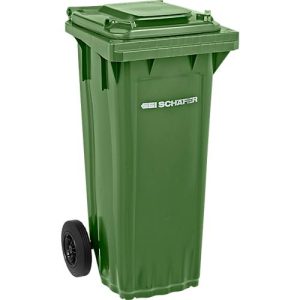 SSI Schäfer Mülltonne PRO 80 WAVE, 80 l, fahrbar, grün SSI Schäfer Mülltonne PRO 80 WAVE, 80 l, fahrbar, grün