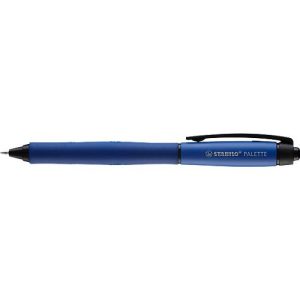 STABILO® Gelschreiber Palette, Metallspitze, Strichstärke 0,4 mm, nachfüllbar, 10 Stück, blau STABILO® Gelschreiber Palette, Metallspitze, Strichstärke 0,4 mm, nachfüllbar, 10 Stück, blau