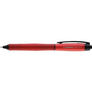 STABILO® Gelschreiber Palette, Metallspitze, Strichstärke 0,4 mm, nachfüllbar, 10 Stück, rot STABILO® Gelschreiber Palette, Metallspitze, Strichstärke 0,4 mm, nachfüllbar, 10 Stück, rot