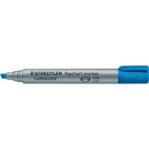 STAEDTLER Flipchartmarker Lumocolor blau, 2-5 mm, Keilspitze STAEDTLER Flipchartmarker Lumocolor blau, 2-5 mm, Keilspitze