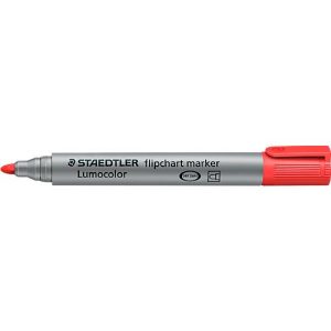 STAEDTLER Flipchartmarker Lumocolor rot, 2 mm, Rundspitze STAEDTLER Flipchartmarker Lumocolor rot, 2 mm, Rundspitze