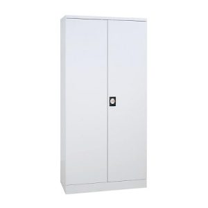 Stahlschrank, 4 Fachböden, 5 OH, H 1950 x B 920 x T 600 mm, lichtgrau/lichtgrau Stahlschrank, 4 Fachböden, 5 OH, H 1950 x B 920 x T 600 mm, lichtgrau/lichtgrau
