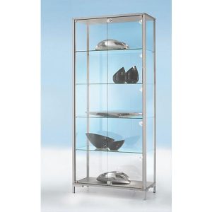 Stand-Präsentationsvitrine, B 1000 mm Stand-Präsentationsvitrine, B 1000 mm
