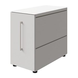 Standcontainer SOLUS PLAY, mit Utensilienauszug, Schublade, Ansatz rechts, Tiefe 400 mm, weiß Standcontainer SOLUS PLAY, mit Utensilienauszug, Schublade, Ansatz rechts, Tiefe 400 mm, weiß