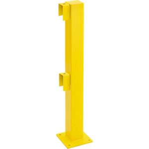 Standpfosten, Anfang/Ende, 1000 mm, verzinkt und beschichtet Standpfosten, Anfang/Ende, 1000 mm, verzinkt und beschichtet