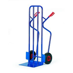 Stapelkarre extra breit, Tragkraft 250 kg, Vollgummi-Bereifung Stapelkarre extra breit, Tragkraft 250 kg, Vollgummi-Bereifung