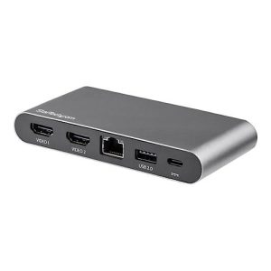 StarTech.com USB-C-Dock – USB-C Hub – 4K HDMI USB-C-Dockingstation – Mini dock – Dual Monitor – 100W Power Delivery Passthrough StarTech.com USB-C-Dock – USB-C Hub – 4K HDMI USB-C-Dockingstation – Mini dock – Dual Monitor – 100W Power Delivery Passthrough