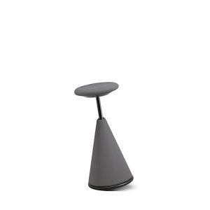 Stehhocker giroflex 10, gepolstert, 640-810 mm Sitzhöhe, grau Stehhocker giroflex 10, gepolstert, 640-810 mm Sitzhöhe, grau