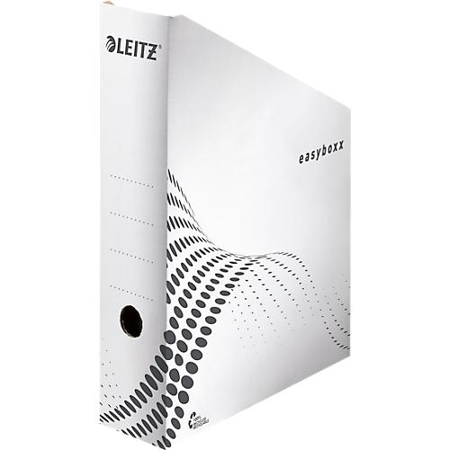 Stehsammler Leitz easyboxx 6140 80 mm, A4, für ca. 700 Blatt, Hochkant, Griffloch, 25 Stück