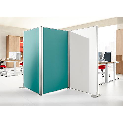 Stellwand Schallschutz System 40, Akustik- & Sichtschutz, B 800 x H 1200 mm, türkis