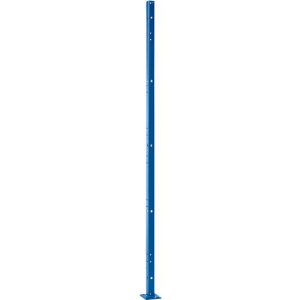 Stütze, für Gitterelemente, Eckstütze, vorgelocht, blau