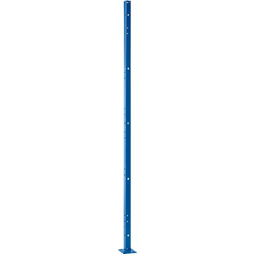 Stütze, für Gitterelemente, Eckstütze, vorgelocht, blau