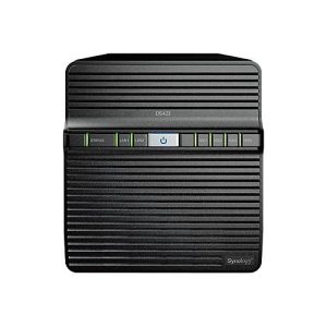 Synology Disk Station DS423 – NAS-Server – 4 Schächte – SATA 6Gb/s – RAID JBOD, RAID 0, 1, 5, 6, 10 – RAM 2 GB Synology Disk Station DS423 – NAS-Server – 4 Schächte – SATA 6Gb/s – RAID JBOD, RAID 0, 1, 5, 6, 10 – RAM 2 GB