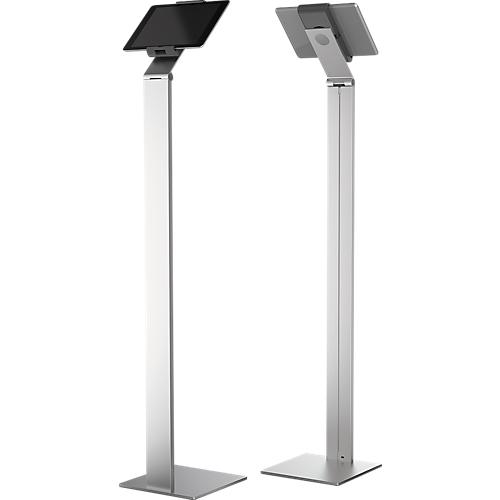 Tabletständer Durable Floor, für Tablets 7-13', Halterung um 360° drehbar, Arm um 0-88° neigbar, inkl. USB-Kabel