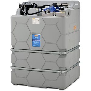 Tankanlage CEMO CUBE Indoor Premium für AdBlue®, 8 m Schlauch, Schlauchaufroller, Zähler K24, B 1200 x T 1150 x H 1800 mm, 1500 l Volumen Tankanlage CEMO CUBE Indoor Premium für AdBlue®, 8 m Schlauch, Schlauchaufroller, Zähler K24, B 1200 x T 1150 x H 1800 mm, 1500 l Volumen