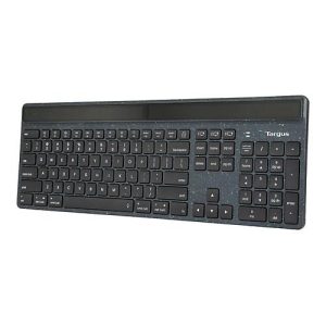 Targus EcoSmart – Tastatur – nachhaltige Energiegewinnung – antimicrobial – hintergrundbeleuchtet – kabellos