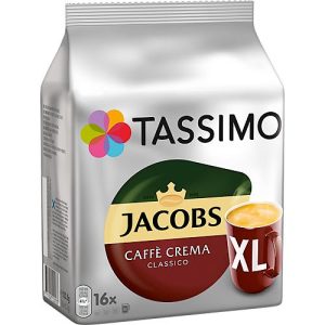 Tassimo Kaffeedisc Jacobs Caffe Crema Classico XL, 16 Stück Tassimo Kaffeedisc Jacobs Caffe Crema Classico XL, 16 Stück