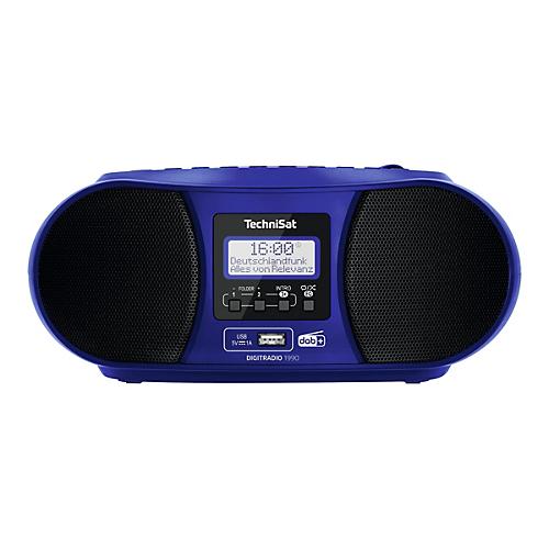 TechniSat DigitRadio 1990 - Audiosystem - 2 x 1.5 Watt - Blau