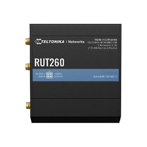 Teltonika RUT260 – Wireless Router – WWAN – Wi-Fi – 2,4 GHz – 3G, 4G Teltonika RUT260 – Wireless Router – WWAN – Wi-Fi – 2,4 GHz – 3G, 4G