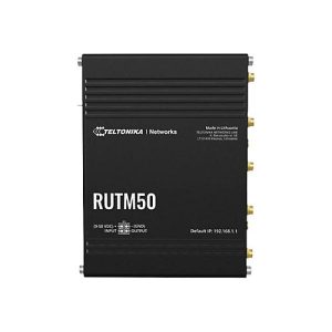 Teltonika RUTM50 – Wireless Router 4-Port-Switch – 1GbE, PPP – Wi-Fi 5 – LTE – Dual-Band Teltonika RUTM50 – Wireless Router 4-Port-Switch – 1GbE, PPP – Wi-Fi 5 – LTE – Dual-Band