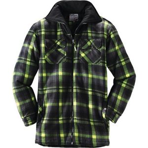 TERRAX Thermohemd, Gr. M, schwarz/limette, 100% Polyester, Frontreißverschluss, Einschub- & Brusttaschen TERRAX Thermohemd, Gr. M, schwarz/limette, 100% Polyester, Frontreißverschluss, Einschub- & Brusttaschen
