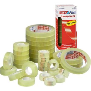 tesa® Film, ø 76 mm, 66 m x 12 mm, transparent tesa® Film, ø 76 mm, 66 m x 12 mm, transparent