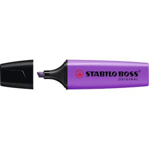 Textmarker STABILO® BOSS Original, Keilspitze, lichtbeständig, schnell trocknend, lavendel, 10 Stück Textmarker STABILO® BOSS Original, Keilspitze, lichtbeständig, schnell trocknend, lavendel, 10 Stück