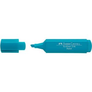 Textmarker von FABER-CASTELL, türkis, 10 Stück