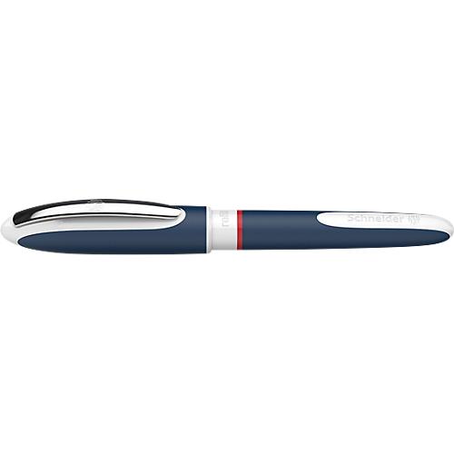 Tintenroller Schneider One Change, Ultra-Smooth-Spitze, dokumentenecht, rot