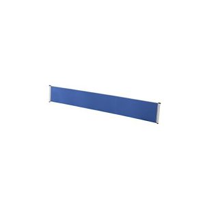 Tisch-Trennwand Aluna, 1600 x 400 mm, blau